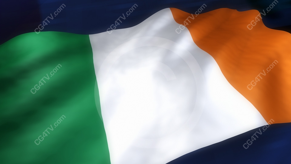 Ireland 3D Flag