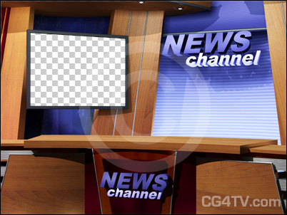 free test download virtual news studio background with desk