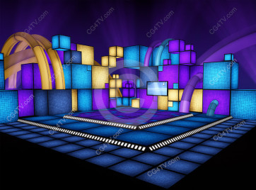 Cubes Abstract Background