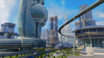 Futuristic City Streets