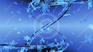 Abstract Snowflakes high resolution Image