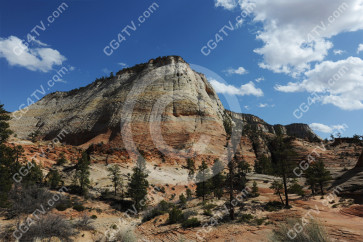 Zion park Checkerboard Mesa