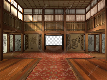 Camera 1. Oriental Virtual Background