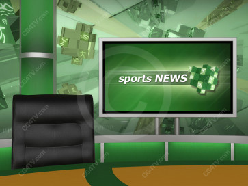 Sports News Studio Background 