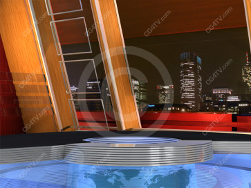 US Colors Virtual News Set  Camera 4 high resolution