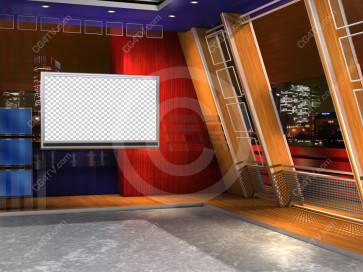 Camera 6. US Colors Virtual News Set