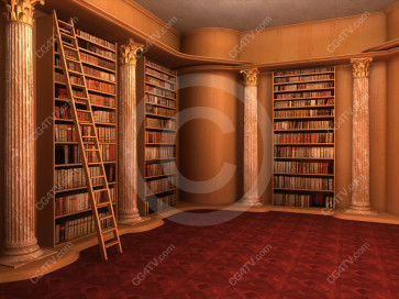 Library Virtual Set -- C2 high resolution