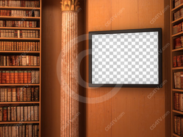 Library Virtual Set -- C5 high resolution