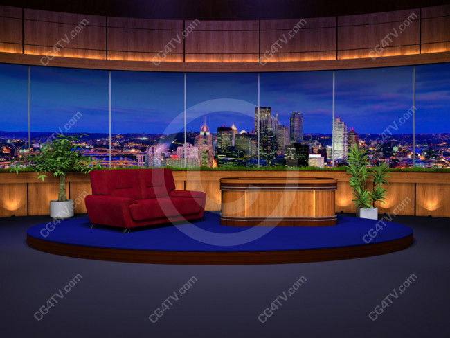 talk show background