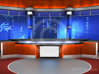 Camera 4. Sport Set Background for Sports news.