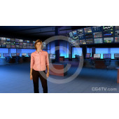 Financial News Virtual Set Preview Camera 5