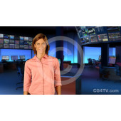 Financial News Virtual Set  Preview Camera 6