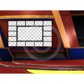 Multi Screen News Set -- Camera 5