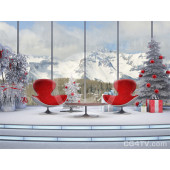 Christmas Virtual Set -- Camera 2