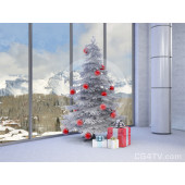 Christmas Virtual Set -- Camera 8