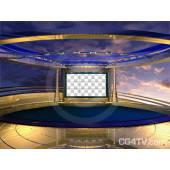 Situation Room Virtual Set Camera 1