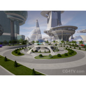 Future City Virtual Set -- Camera 1