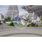 Future City Background -- Camera 4