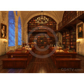 School of Magic Virtual Set -- Camera 2