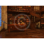 School of Magic Virtual Set -- Camera 5