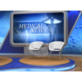 Medical News Virtual Set -- Camera 5