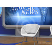 Medical News Virtual Set -- Camera 7