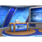 Medical News Virtual Set -- Camera 9