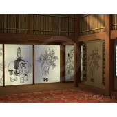 Camera 4. Oriental Background 