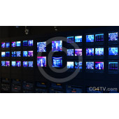 Virtual News Set Background -- Camera 2