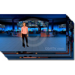 Financial News Virtual Set  Preview 