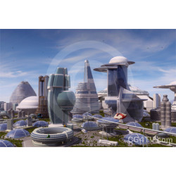 Future city Image