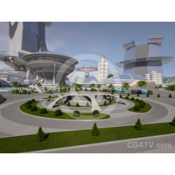 Future City Virtual Set -- Camera 5