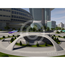 Future City Background -- Camera 10