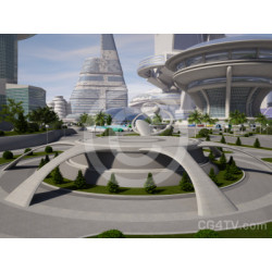 Future City Background -- Camera 2