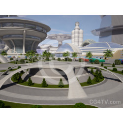 Future City Background -- Camera 6