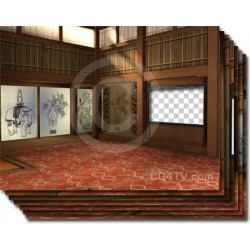 Oriental Virtual Background