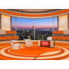 Talk Show Virtual Set Orange -- Camera 2