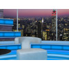 Talk Show Virtual Set Turquoise -- Camera 6