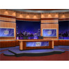 News Virtual Studio Set for two anchors -- Camera 3