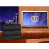 News Virtual Studio Set for two anchors -- Camera 4