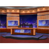 News Virtual Studio Set for two anchors -- Camera 6