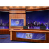 News Virtual Studio Set for two anchors -- Camera 8