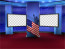 Political News Virtual Set Camera 1