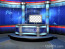 Sport News Studio Set Blue Camera 6