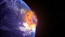 Asteroid Impacts Earth Image