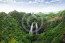 Landscape with waterfall picture