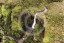 Waterfall Kauai Aerial hanapepe valley