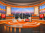 Talk Show Virtual Set Orange -- Camera 1