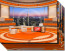 Talk Show Virtual Set Orange