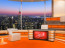 Talk Show Virtual Set Orange -- Camera 3